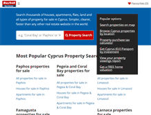 Tablet Screenshot of buysellcyprus.com